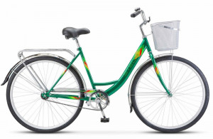 Велосипед Stels Navigator-345 28&quot; Z010 зеленый рама: 20&quot; (2018) 