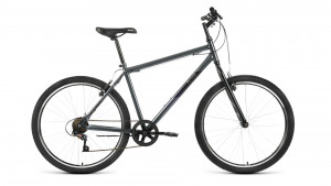 Велосипед Altair MTB HT 26 1.0 темный/серый/черный рама 17 (2022) 