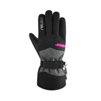 Перчатки Reusch Helena R-Tex XT Gloves black/black melang/pink glo