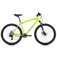 Велосипед Forward Sporting 27.5 2.0 D ярко-зеленый/серебристый 19" (2023)