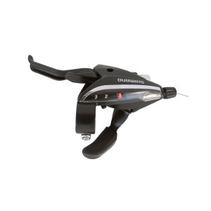 Шифтер/тормозная ручка Shimano Acera ST-EF65-L(LL)2A левый 3 ск. 2 пальца черный/590077 