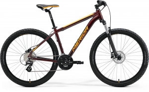 Велосипед Merida Big.Seven 15 27.5 BurgundyRed/Orange Рама: XS (13.5&quot;) (2022) 