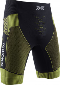 Шорты беговые X-Bionic Effektor G2 Black/Acid Green Men