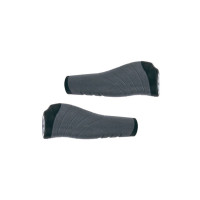 Ручки на руль HORST H234 00-170475 OneSideLock 135мм резинов. с 1 фикс. 2-х комп. эргоном. черно-серые