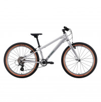 Велосипед Stark'26 Geek 24.2 HD лакированный алюминий/сине-зеленый рама: S (2026)