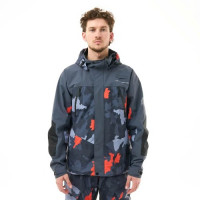 Мембранная куртка Dragonfly Quad 2.0 Man grey/orange camo