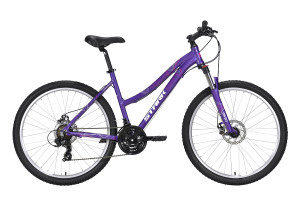 Велосипед Stark Luna 26.2 D фиолетовый/серебристый Рама: 14.5&quot; (2022) 