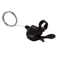 Шифтер Microshift SL-M850, левый, 2 ск., трос 1800 мм, черный