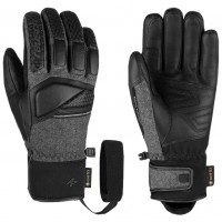 Перчатки горнолыжные Reusch Alexis Pinturault GTX + Gore Grip Technology Black/Grey Alpine Melange (2022)