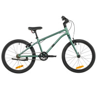 Велосипед Novatrack Phantom 16" серо-зеленый (2026)