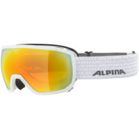 Очки горнолыжные Alpina Scarabeo Q-Lite White Gloss (2023)