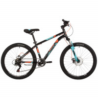 Велосипед Novatrack Battler 6.D 24" черный рама: 12" (2025)