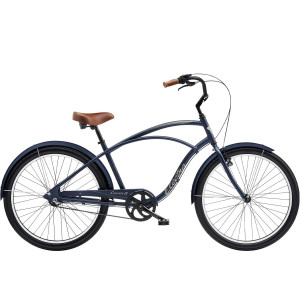 Велосипед Electra Cruiser 3i Step-Over 26&quot; matte indigo (2025) 