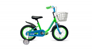 Велосипед Forward Barrio 16 зеленый (2021) 