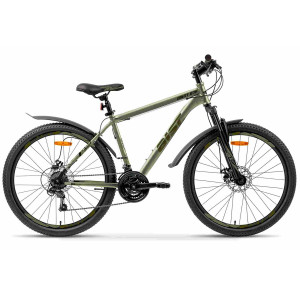 Велосипед Aist Quest Disc 26" зеленый рама: 13" (2026) 