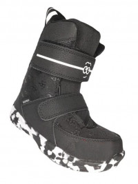 Ботинки для сноуборда Luckyboo Future Velcro чёрный (2022)