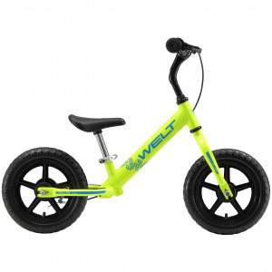 Беговел Welt Zebra 12 acid green (2019) 