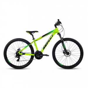 Велосипед Aspect Nickel 26&quot; зелено-желтый рама: 14.5&quot; (2023) 