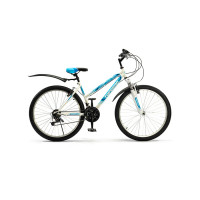 Велосипед TOPGEAR 26" Style бело-голубой ВН26431К (2021)