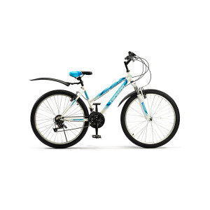 Велосипед TOPGEAR 26&quot; Style бело-голубой ВН26431К (2021) 