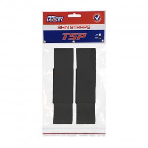 Резинки на липучках для наколенников TSP Shin Straps (JR) Black 