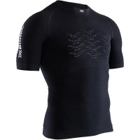 Футболка беговая X-Bionic Effektor G2 Run Shirt SH SL opal black/arctic white MEN