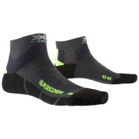 Носки мужские X-Socks Run Discovery 4.0 Men charcoal/phyton yellow/black G146