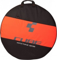 Чехол для колес CUBE Single Wheel Bag 26“-29“, black´n´flashred