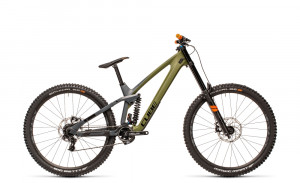 Велосипед Cube TWO15 HPC SL 29&quot; olive &#039;n&#039; grey (2021) 