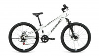 Велосипед Forward RISE 24 2.0 D белый / черный рама 11" (2022)