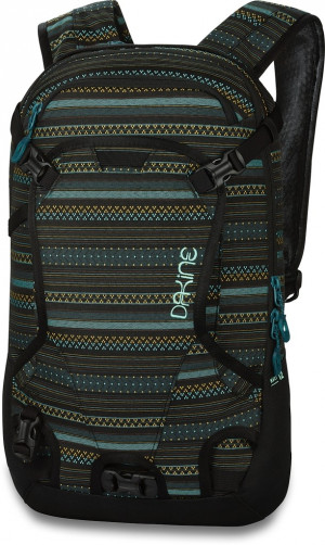 Сноубордический рюкзак Dakine Womens Heli Pack 12L Mojave (серый с синими полосками) 