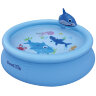 Бассейн надувной детский JILONG Shark 3D Spray Pool (190x47) - Бассейн надувной детский JILONG Shark 3D Spray Pool (190x47)