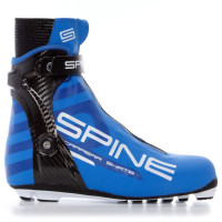 Лыжные ботинки SPINE NNN Carrera Carbon Pro (598-M) (черный/синий) (2022)