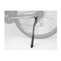 Подножка AUTHOR 8-16505203 алюминиевая AKS-670 R40 E-bike 24-29" регул. одноперьевая крепл к зад. перу болт (dropout Author IS-R40) вес311гр. черная