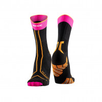 Носки X-Socks Trailrun Terraskin Expert Crew x black/fluo pink/blazing orange B127 Носки X-Socks Trailrun Terraskin Expert Crew x black/fluo pink/blazing orange B127