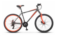 Велосипед Stels Navigator-500 D 26" F020 серый/красный рама 18 (2022)
