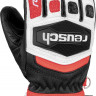 Перчатки Reusch Worldcup Warrior GS Junior black/white/fluo red - Перчатки Reusch Worldcup Warrior GS Junior black/white/fluo red