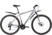 Велосипед Stark Indy 29.1 D серый/черный/белый (2020)
