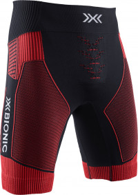 Шорты беговые X-Bionic Effektor G2 Opal Black/Sunset Orange Men