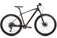 Велосипед Aspect AMP ELITE 27.5 черно-золотой (2021)