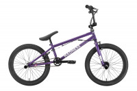 Велосипед Stark Madness BMX 3 фиолетовый/серебристый (2022)
