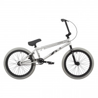 Велосипед Novatrack BMX Psycho 20" серебристый рама: 20" (2024)