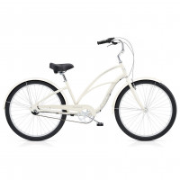 Велосипед Electra Cruiser 3i Step-Thru 26" pearl white (2025)