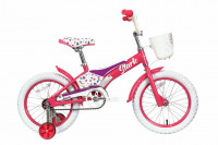 Велосипед Stark Tanuki 16 Girl розовый/фиолетовый (2021)