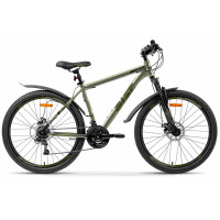 Велосипед Aist Quest Disc 26" зеленый рама: 18" (2026)