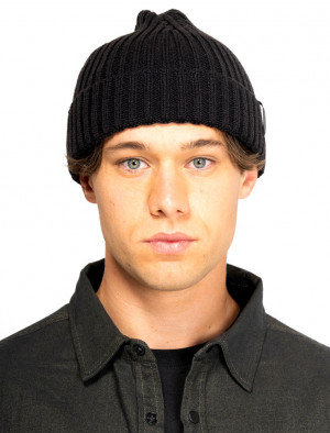 Шапка Armada Merino Wool Beanie-Speckled Black, OSFA (2022) 