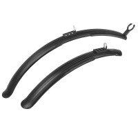 Крылья Multibrand Eco 5-386048 26"х55 мм, пластик, черный