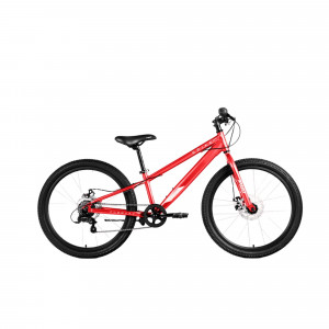 Велосипед Forward Spike 24 D красный/белый рама: 11 (2023) 