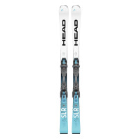 Горные лыжи Head WC Rebels e.SLR SW LYT-PR + креп. PRD 12 GW Brake 85 [F] white/speedblue (2025)