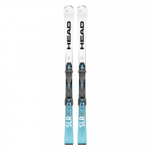 Горные лыжи Head WC Rebels e.SLR SW LYT-PR + креп. PRD 12 GW Brake 85 [F] white/speedblue (2025) 